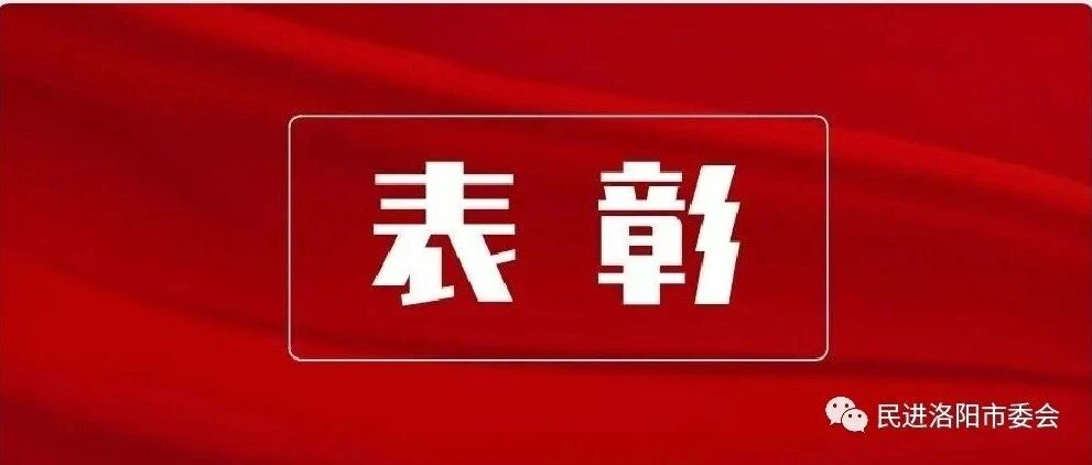 喜报！洛阳民进7人荣获民进河南省委会2025年度反映社情民意